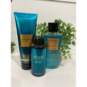 Bath & Body Works Men’s “Atlantic” New 3-Pc Set